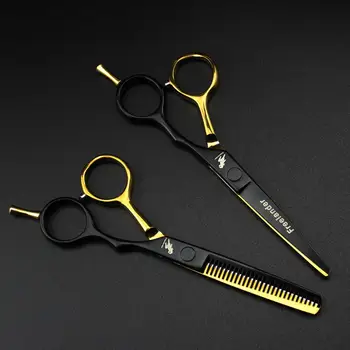

2020 Professional Barber Scissors 5.5 Set Hair Cutting Shear Hair Scissors Hairdressing Professional Hair Scissor Salon Tool