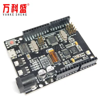 

WiFi R3 ATmega328P+ESP8266 (32Mb memory), USB-TTL UNO