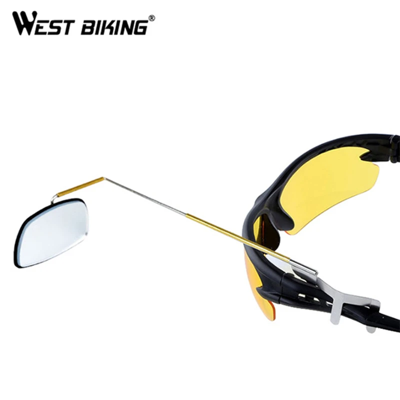 WEST BIKING велосипедный велосипед зеркало заднего вида крепление для езды солнцезащитные очки зеркало заднего вида для велосипеда Задние Зеркала заднего вида очки