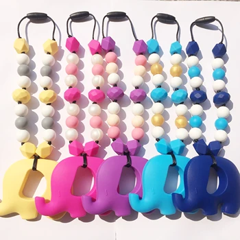 

Silicone Teethers Carrier Toys Lion elephant giraffe silicone carrier Teethers toys chain animal pacifier with lion toy