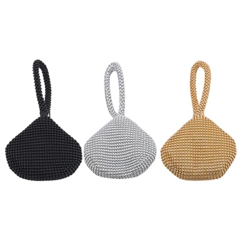 

Soft Beaded Women Evening Bags Cover Open Style Lady Wedding Bridalmaid Handbags Purse Bag For New Year Gift Clutch