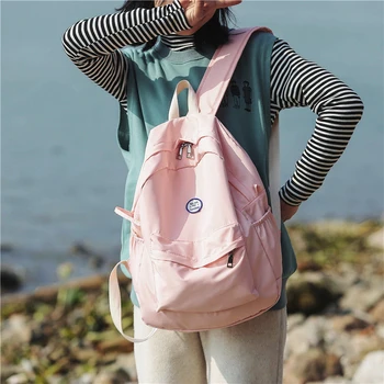 

New Waterproof Nylon Backpack For Women Multi Pocket Travel Backpacks Simple Teenage Girl Children Backpacks Travel Bag Mochilas