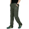 Quick Dry Casual Pants Men Summer Army Military Style Trousers Men's Tactical Cargo Pants Male Lightweight Waterproof Trousers ► Photo 3/5