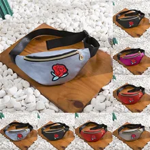 Женская поясная сумка с изображением розы и улыбки пчелы, поясная сумка из искусственной кожи, спортивный ремень, кошелек, маленький кошелек, чехол для ключей для телефона, модная повседневная поясная сумка#40