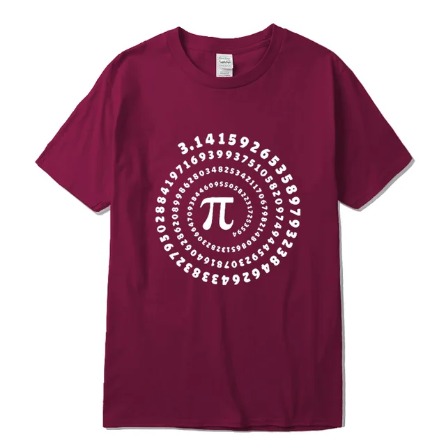 Men's T-shirt 100% cotton short sleeve Mathematical geometry printed men Tshirt  o-neck street style cool funny loose T-shirt LS-2018325