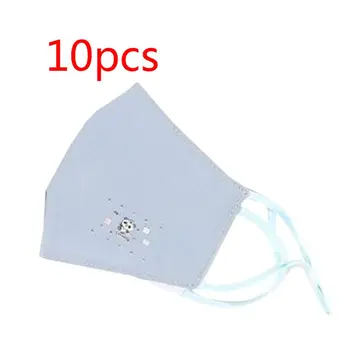 

10x Cartoon Animals Mouth Mask Children Kid Anti Dust Reusable Cotton Respirator 57BD