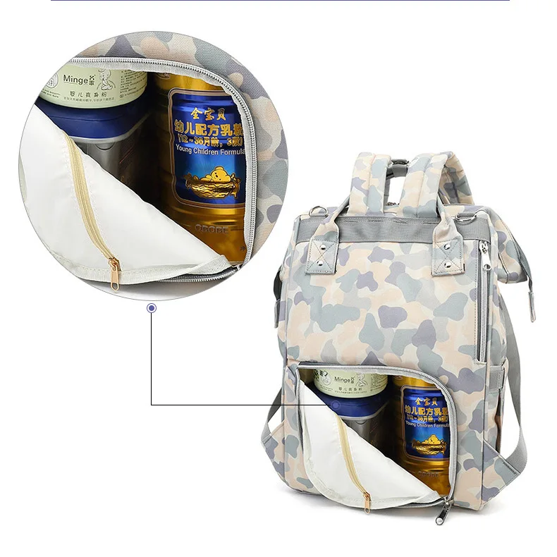 Naibei Сумка для беременных комплект модный многофункциональный рюкзак для мамы большой емкости Водонепроницаемые Детские Подгузники Сумки для мамы