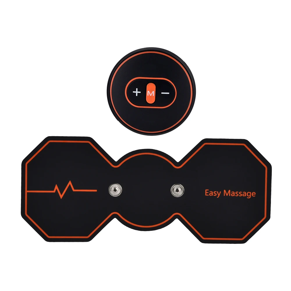 Умный EMS тренажер для шеи стимулятор массажер мини Электрический массажер для шеи и спины опухший шейный плечевой Массажер для мышечного стимулятора - Цвет: Option B
