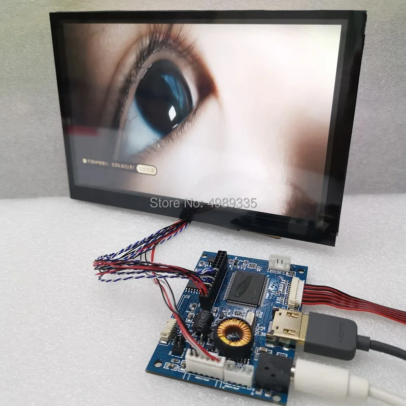 

7-inch display touch-sensitive module kit HDMI 1280X800IPS Raspberry Pi Android windows7 8 10 universal
