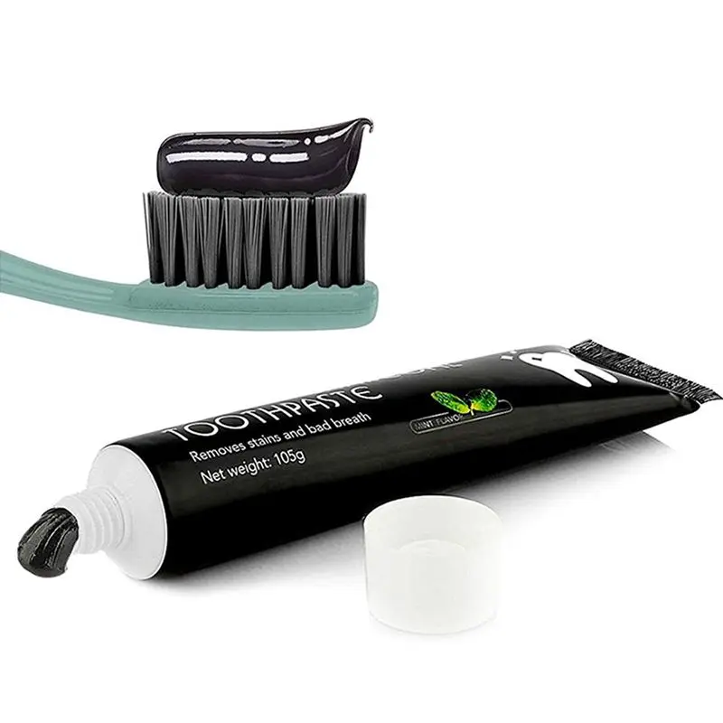 

Bamboo Charcoal Teeth Whitening Toothpaste Oral Care Remove Stain Refresh Breath Toothpaste