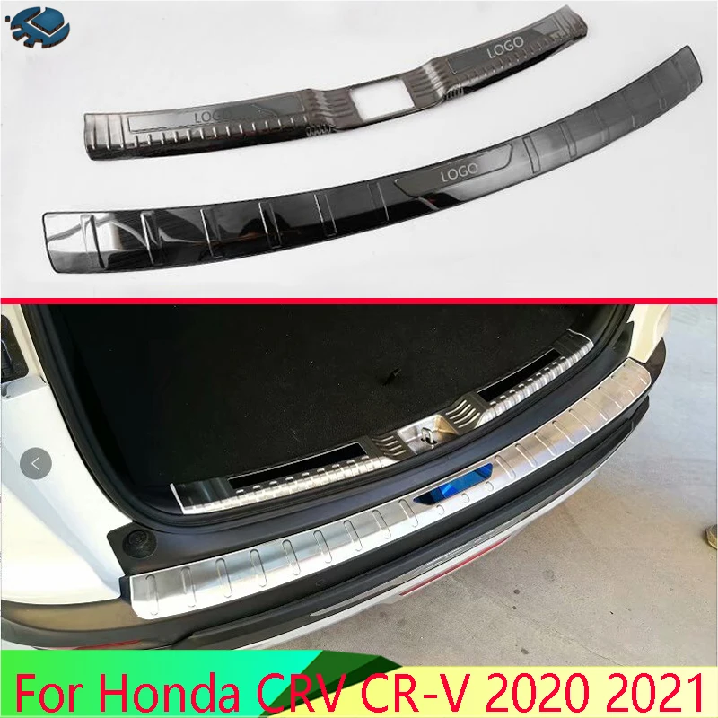 Для Honda CRV CR-V 2020 2021 автомобильные аксессуары из нержавеющей стали задняя пластина