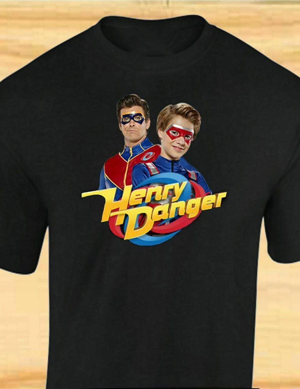 Neu Henry Danger капитан Человек Взрослый логотип Футболка S-3Xl свободный размер