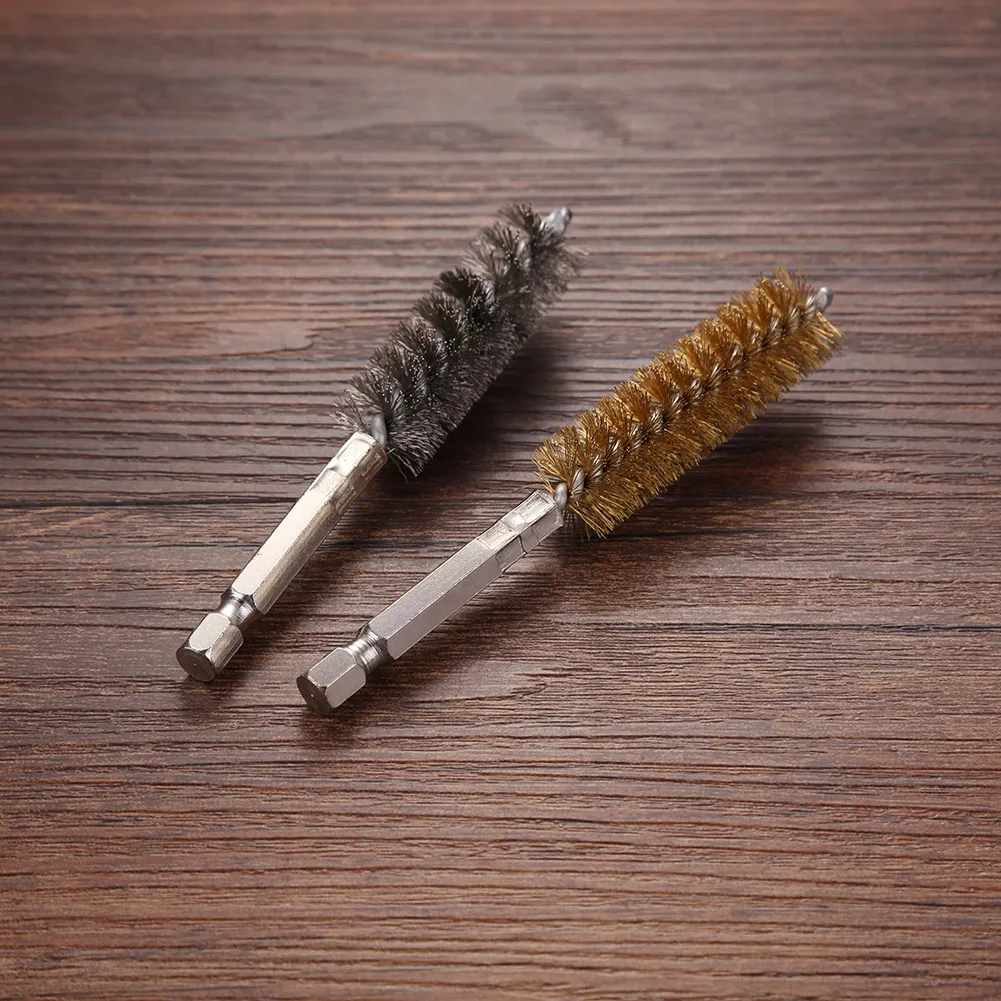 2pcs Car Cleaning Steel Wire Brush Machinery Paint Remover Rust Cleaner for Impact Drill Household Polishing Grinding Wash Tool | Дом и сад