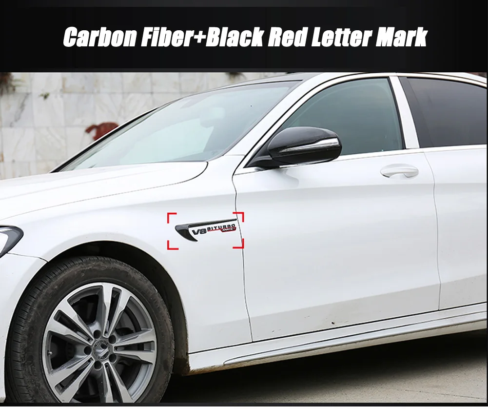 Для Mercedes Benz C E S CLS класс W204 W205 W212 W213 W222 C257 C43 C63 E43 E63 AMG автомобильный крыло флюгер эмблема наклейки значок
