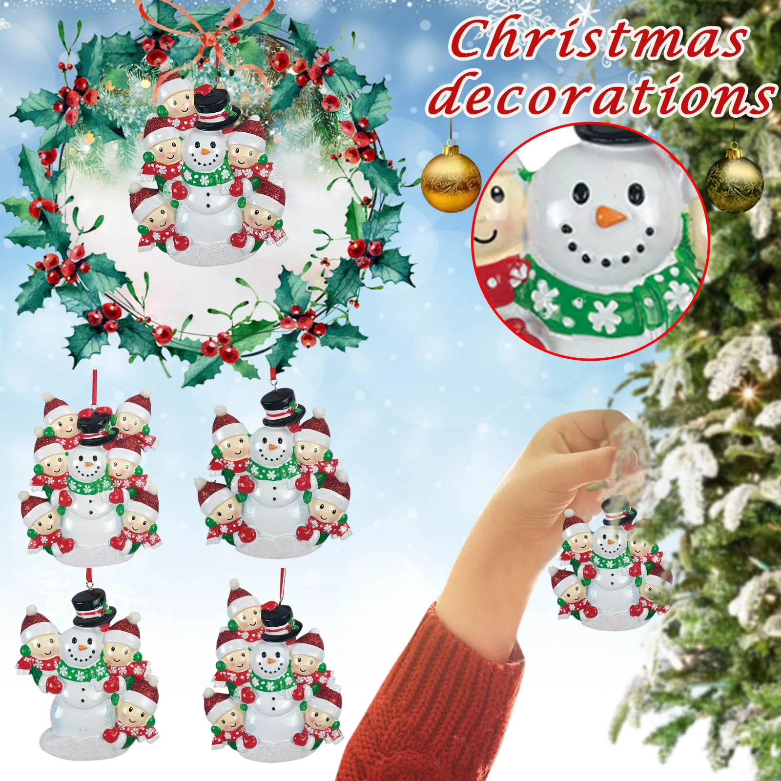 Criança diy nome brinquedos família natal natal árvore boneco de neve  decoração santa ornamento elk cervos festa feliz natal decoração do feriado| Brincadeiras e piadas| - AliExpress