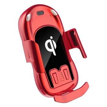 

New Intelligent Infrared Induction Car Wireless Charging Clip Car Bracket Mobile Phone Wireless Charger Quick Charging IY230