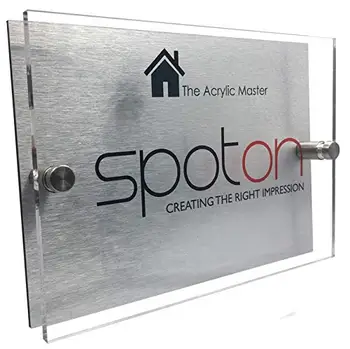 

Acrylic Sign - House number Your design on our laser cut acrylic, Beautiful acrylic signs for office,business and exhibitions.