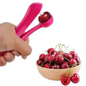 3 Colors New Cherry Olive Pitter Stoner Pits Seed Fruit Remover Core Squeeze Stone Tool 13x8x3 cm | Дом и сад