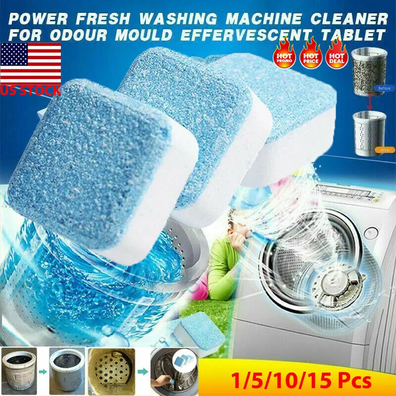 

1PCS Washing Machine Clean Tablets Powerful Fresh Washing Machine cleaning Tablets Hot Sale