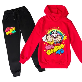 

Children's Sweater Suit me contro te Cartoon Clothes Coat+Trousers 2pcs Set Baby Boys clothes Girls Autumn Casual Sport Outwear