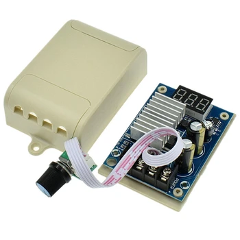 

Digital Display DC Motor Controller 20A Motor Speed Controller 12V-60V Stepless Speed Regulation Module Board