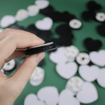 

10-100pcs heart Blank material mobile phone folding stretch airbag bracket Phone Holder Balloon support