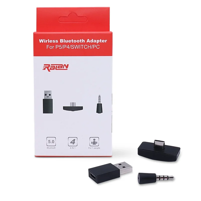 Беспроводной 5 0 Bluetooth-совместимый адаптер USB передатчик VF приемник для Nintendo Switch PS4