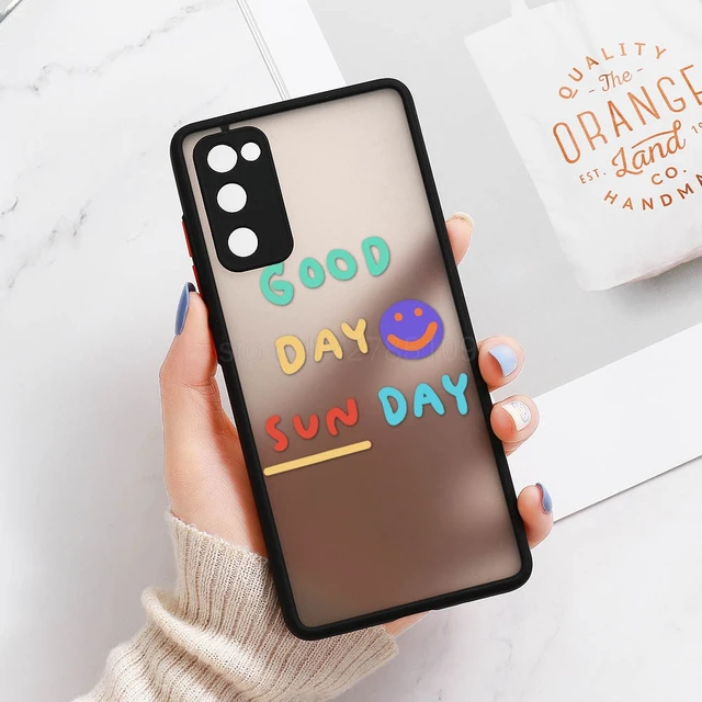 Case For Samsung Galaxy S20 FE Case S21 Ultra S10 Plus S20 M31 Note 9 10 Plus A32 A51 A52 A72 A71 A50 A52S 5G Cover Matte Bumper U140