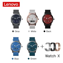 Lenovo часы X 8TAM водонепроницаемые сапфировое зеркало OLED экран Смарт часы X пульсометр кровяное давление здоровье Смарт часы