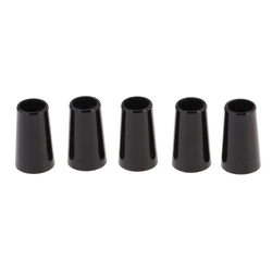 5x Premium Golf Iron、Wood Ferrules .335  .350  .370 Tip Shaft Ends Cap Accessories Black