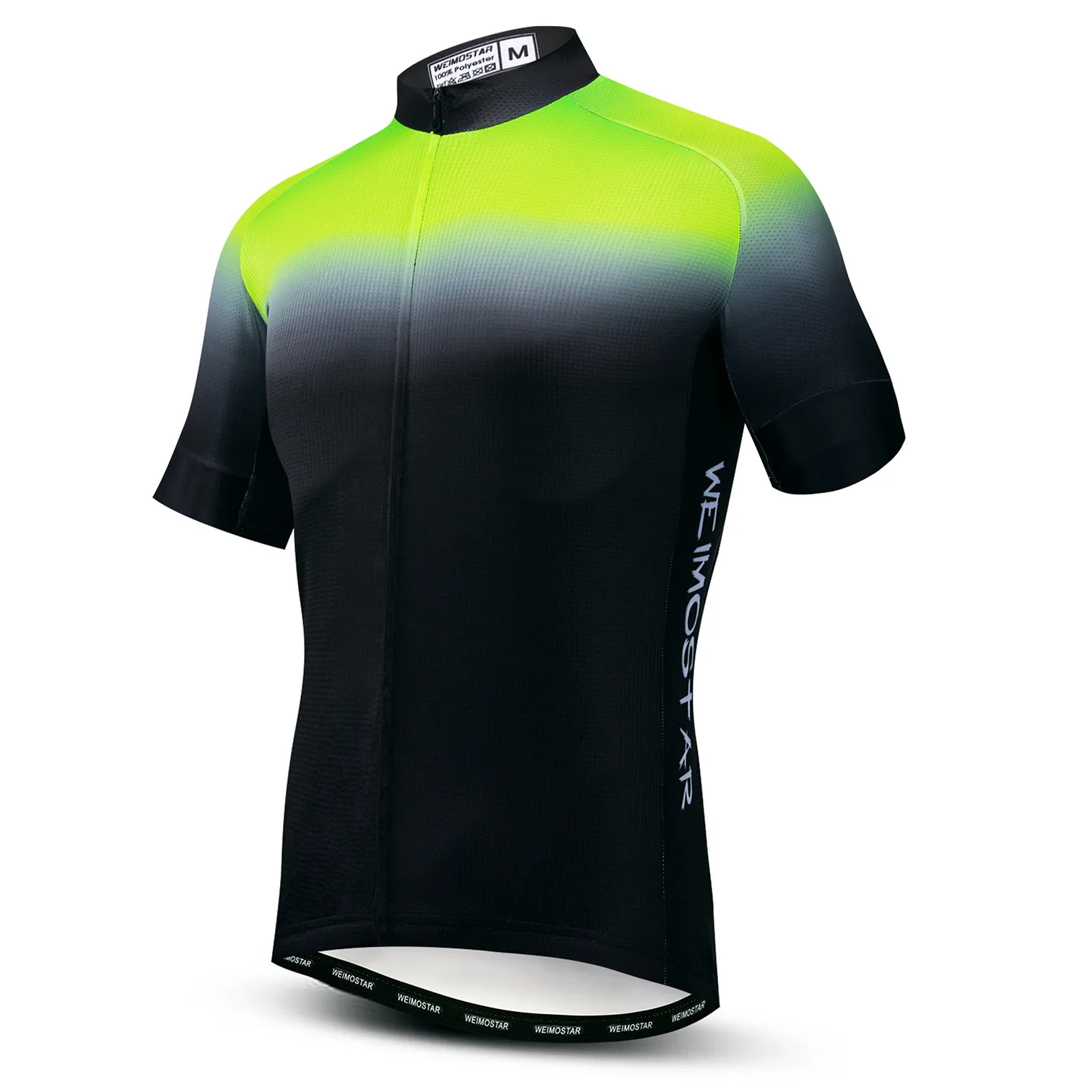 thumbnail image 1 of Maillot de ciclismo para hombre, maillot de bicicleta de montaña, camisetas de bicicleta de montaña profesionales, camisetas de manga corta para carretera, ropa de ciclismo, ropa de carreras negra, 1 of 5