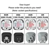 BSIDE AST01 Electric Socket Tester EU US UK AU Plug RCD GFCI Test  Outlet Ground Zero Line Plug Polarity Phase Wall Check 6