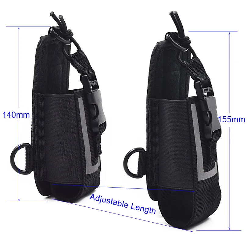 MSC-20M иди и болтай Walkie Talkie “иди и нейлоновый чехол для рации для Baofeng UV-82 UV-5R UV-5RE плюс UV-9R плюс UV-XR BF-F8+ GT-3 двухстороннее радио