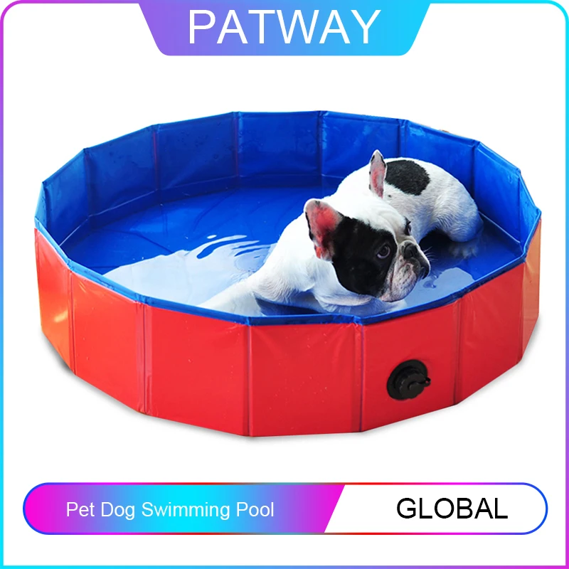 

New Outdoor swimming pool dog cat Shower Foldable Pet swimming Pool Cat Dog Water Pool Easy Carry cate dog Pet shower