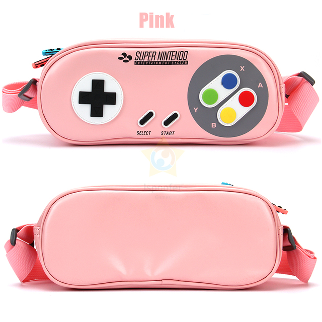 For Nintendo Switch OLED Storage Bag Portable Retro SNES Protection Zipper Case For NS Switch & Lite Console Accessories