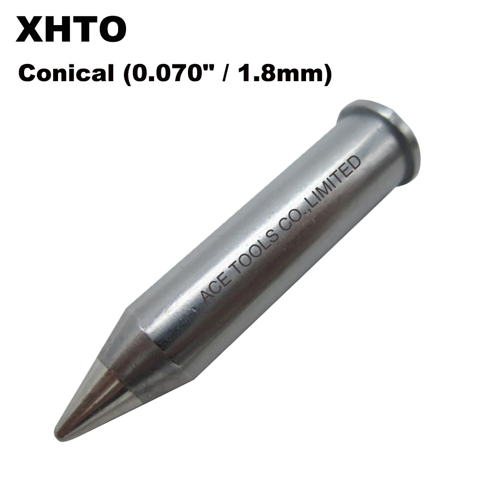 Сменные наконечники для паяльника XHTO конические 1 8 мм подходят WELLER WXP200 WT1011H 200 W
