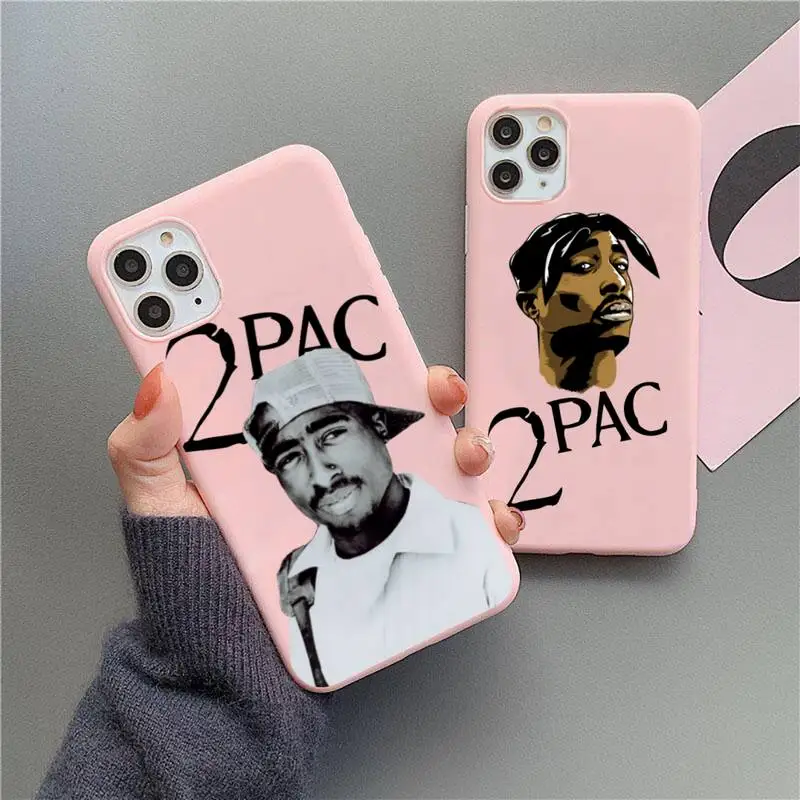2Pac для телефона с изображением Тупака Амару Шакура Чехол мобильного iphone 12 11 Pro Max