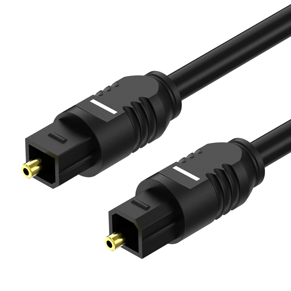 Высококачественный цифровой оптический аудио кабель Toslink позолоченный SPDIF MD DVD