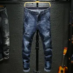 Супер низкая цена, деловые и повседневные джинсы хорошего качества, мужские джинсы хлопковые, модные деловые джинсы для мужчин, прямые
