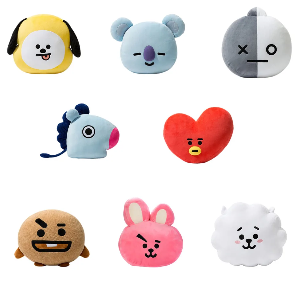 

HOT KPOP group Kids Cute Creative Stuffed Toys For Children Kawaii Pillow Cushion Plush Toy Doll Home Decoration Sofa Cushion
