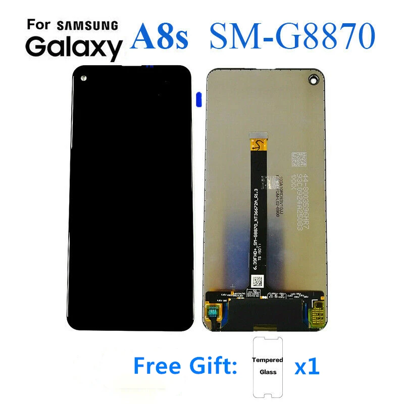 

Super Amoled For SAMSUNG Galaxy A8S G8870 SM-G8870 LCD Display Touch screen Digitizer Assembly SM-G8870 LCD repair parts