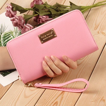 

New Arrivals Women Long Clutch Wallet Large Capacity Durable Wallets Female Purse Lady Purses Phone Pocket Card Holder Carteras