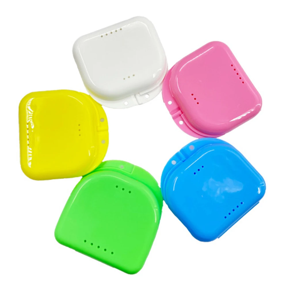 Plastic Retainer Case Orthodontic Dentures Mistery Box Dentini Ecosport Retainer Case Organizer Navidad Natal New Year 2022