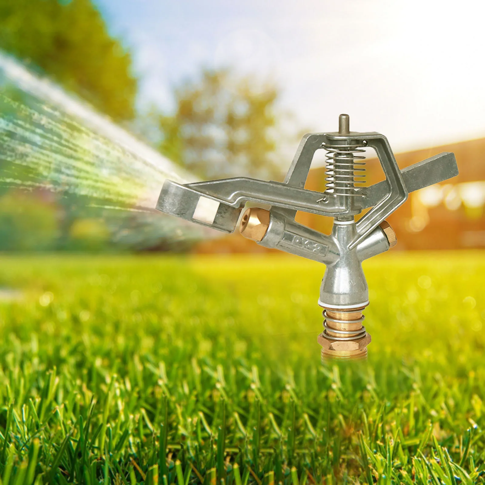 Lawn Water Sprinkler Automatic 360° Garden Rotating Irrigation System for Grass 