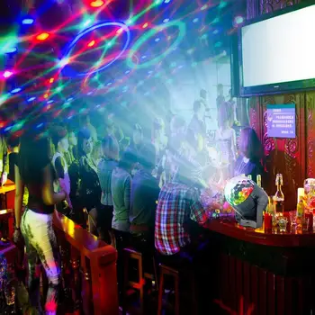 

LED Disco Ball with Remote Control USB USB Disco Light Christmas Decor Wedding Holiday Lighting Luminous Rotating Disco Lights