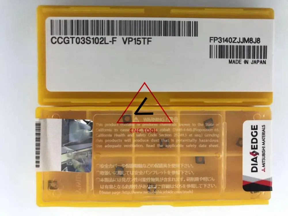 

CCGT03S102L-F VP15TF 10 шт. оригинальная Поворотная вставка DIAEDGE
