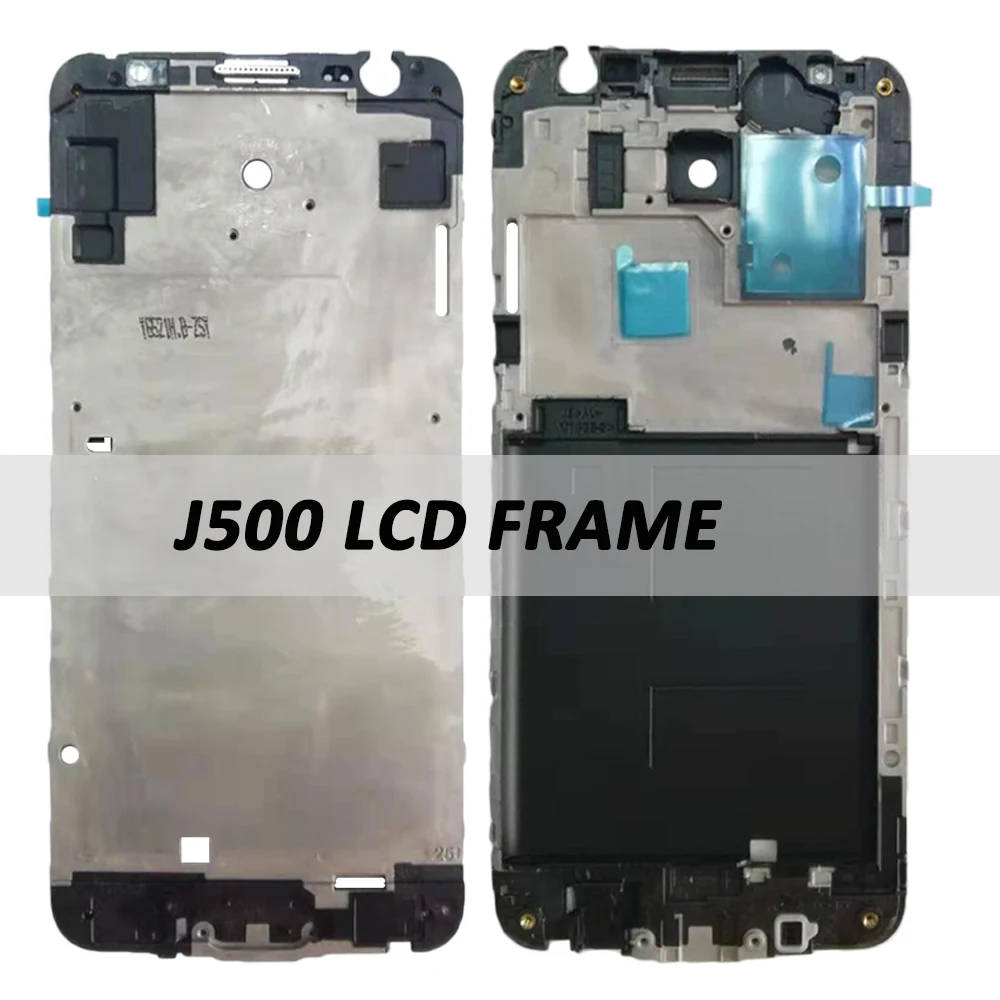 

50pcs/lot For Samsung Galaxy J5 2015 J500 J500FN J500F J500M J500H /DS LCD Housing Front Bezel Plate Frame Repair Parts