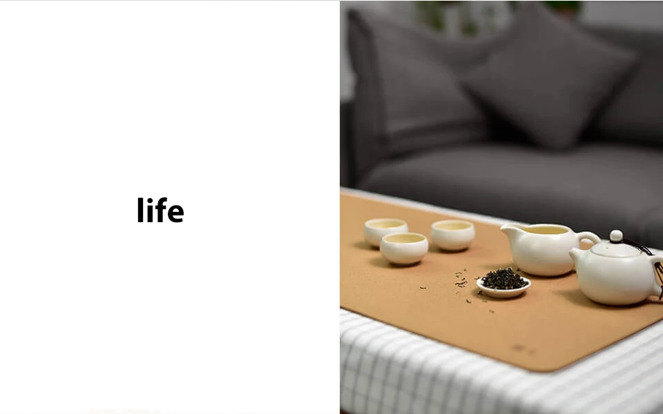 Original xiaomi mijia oak natural softwood mouse pad anti-fouling waterproof touch natural mouse pad (10)