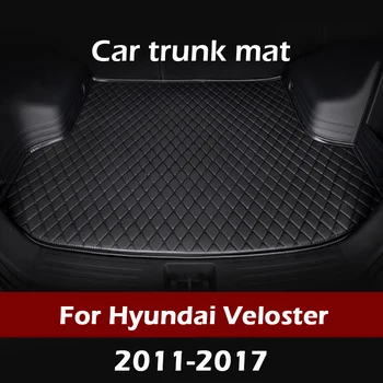 

MIDOON Car trunk mat for Hyundai Veloster Hatchback 2011-2017 cargo liner carpet interior accessories cover