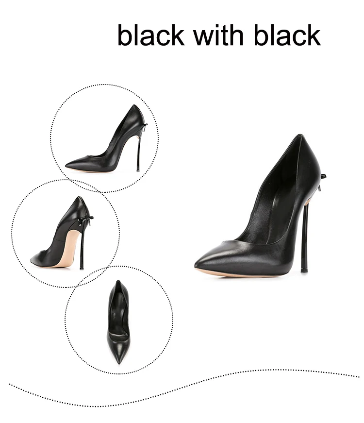 black with black